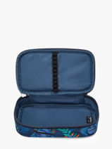 Pennenzak 1 Compartiment Kipling Blauw back to school / pbg PBGI3707-vue-porte